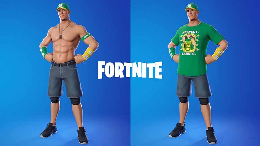 جان سینا به بازی فورتنایت اضافه شد
